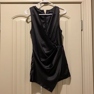 Silk romper